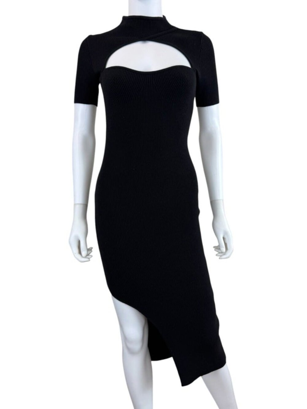 Paola Bernardi Black Bolero Style Sweater Dress Size S G0887